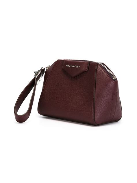 givenchy antigona clutch burgundy|givenchy antigona sale.